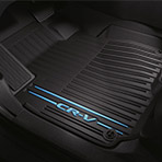 2017-2022 CR-V High Wall Blue Logo All Season Floor Mats