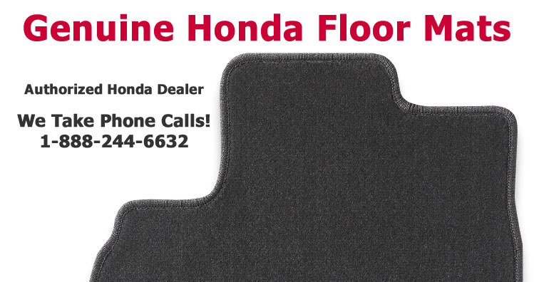 Honda Genuine 83602-SWA-A03ZA Floor Mat 
